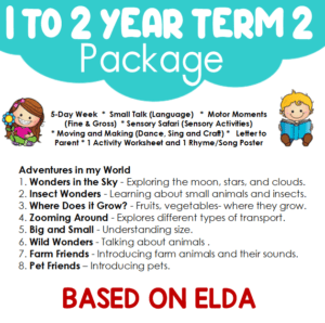 1 to 2 Year Curriculum Term 2