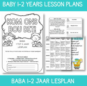Peuter Lesplan: Kom Ons Bou Dit