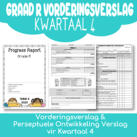 Vorderingsverslag Graad R Kwartaal 4