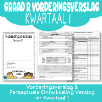 Vorderingsverslag Graad R Kwartaal 1
