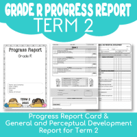 Progress Report Grade R Term 2