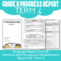 Progress Report Grade R Term 4