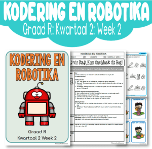 Graad R Kodering en Robotika Kwartaal 2 Week 2