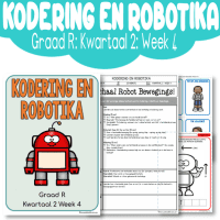 Graad R Kodering en Robotika Kwartaal 2 Week 4