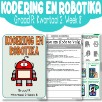 Graad R Kodering en Robotika Kwartaal 2 Week 8