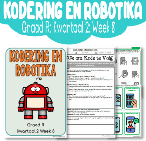 Graad R Kodering en Robotika Kwartaal 2 Week 8