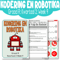 Graad R Kodering en Robotika Kwartaal 2 Week 9