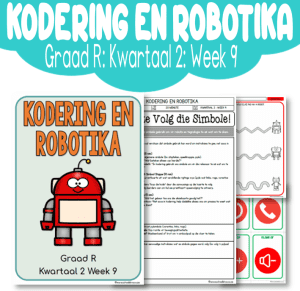 Graad R Kodering en Robotika Kwartaal 2 Week 9