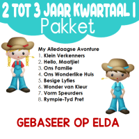 2 tot 3 Jaar Kurrikulum Kwartaal 1