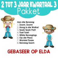2 tot 3 Jaar Kurrikulum Kwartaal 3
