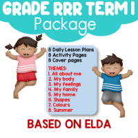 Grade RRR Curriculum Term 1