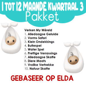 1 tot 12 Maande Baba Kurrikulum Kwartaal 3
