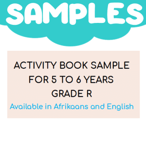Grade R Activity Book Sample