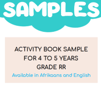 Grade RR Activity Book Sample