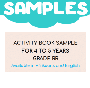 Grade RR Activity Book Sample