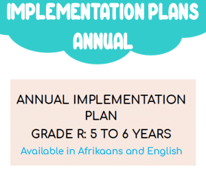 Grade R Implementation Plan
